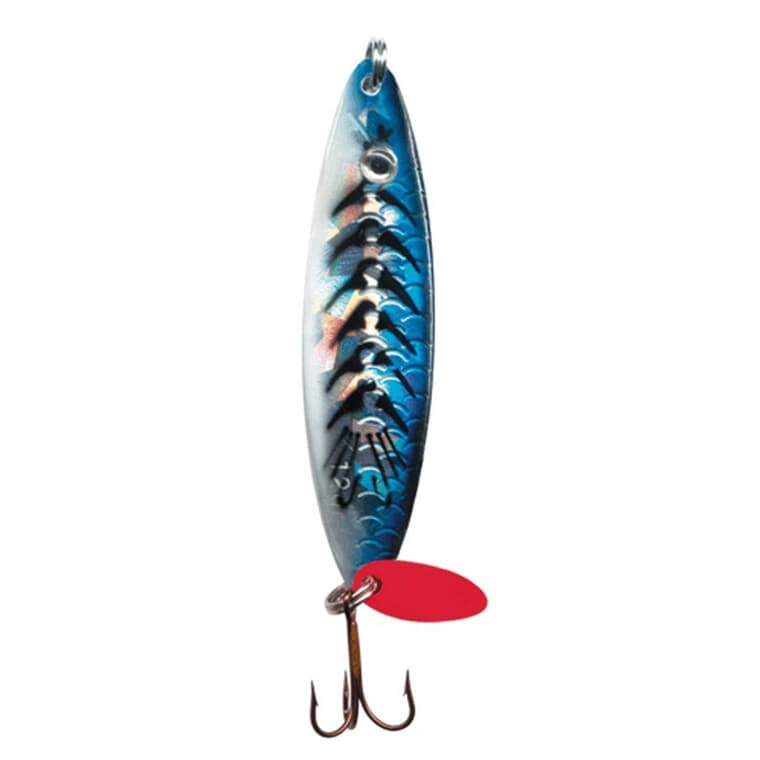3" Blue Holo Spoon Fishing Lure