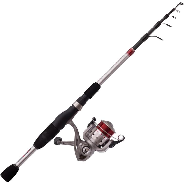6'6" Spinning Telescopic Fishing Rod and Reel