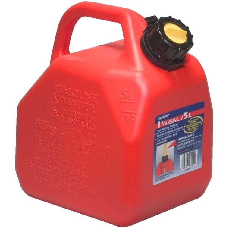 5L Plastic Jerry Gas Can