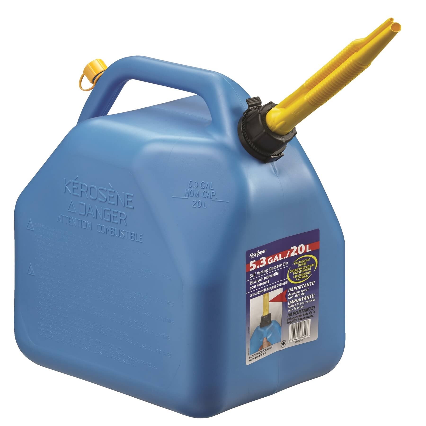 SCEPTER 20L Kerosene Jerry Gas Can | Home Hardware