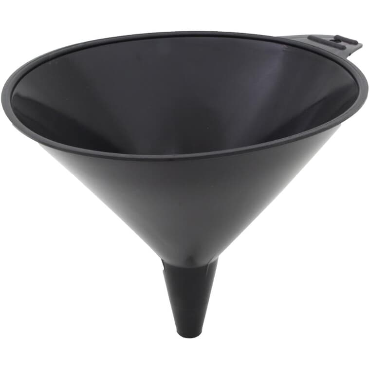 Black Plastic Funnel - 8-3/4"