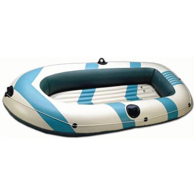 World Famous 3 Person Vinyl Inflatable Boat Kit Home Hardware