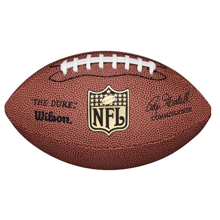 Ballon de football NFL, mini réplique en cuir