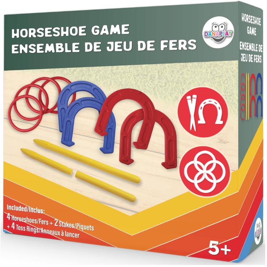 DANAWARES Horseshoe Game Set Home Hardware