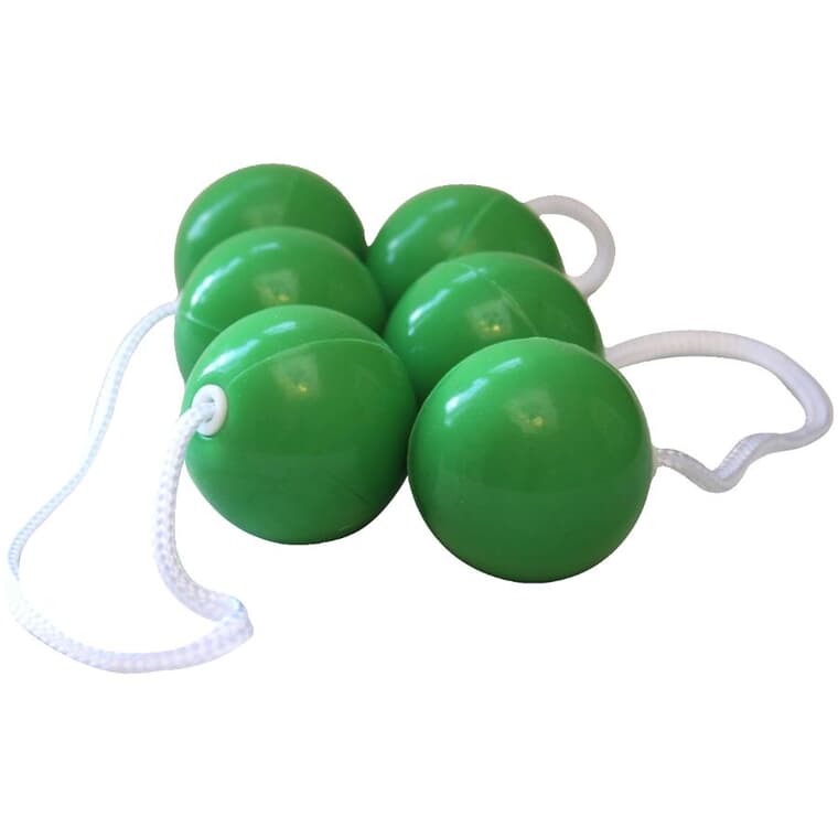 Balls - Green, 3 pack