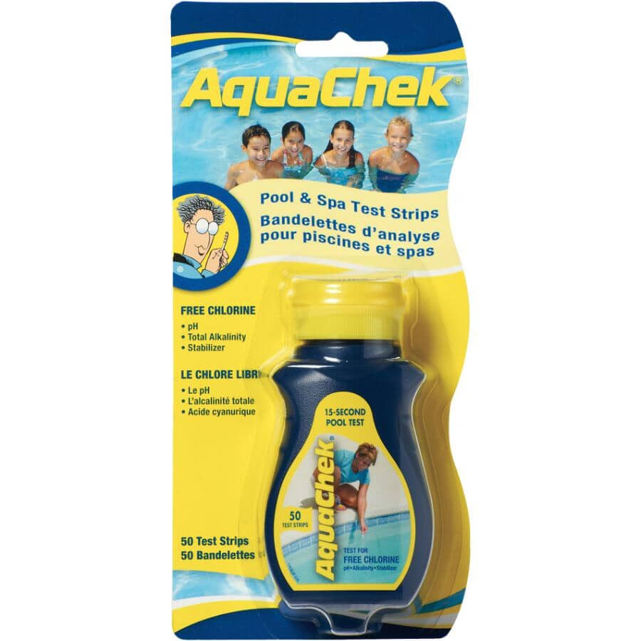 Aquachek 10 Pack Spa/Pool Salt Test Strips | Home Hardware
