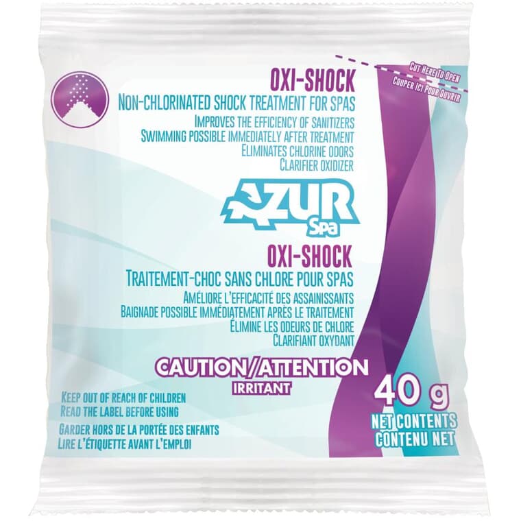 Agent oxydant Oxi-Shock pour spa, 40 g