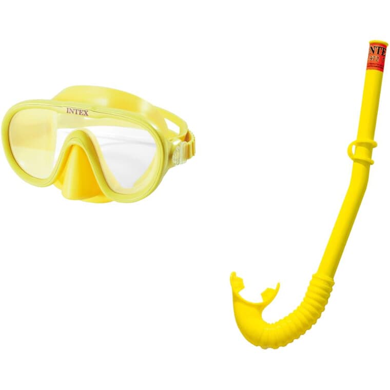 Kid's Adventurer Mask and Snorkel Set