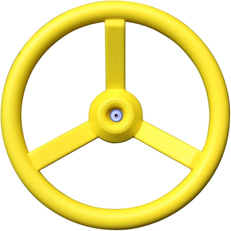 Yellow Playground Steering Wheel