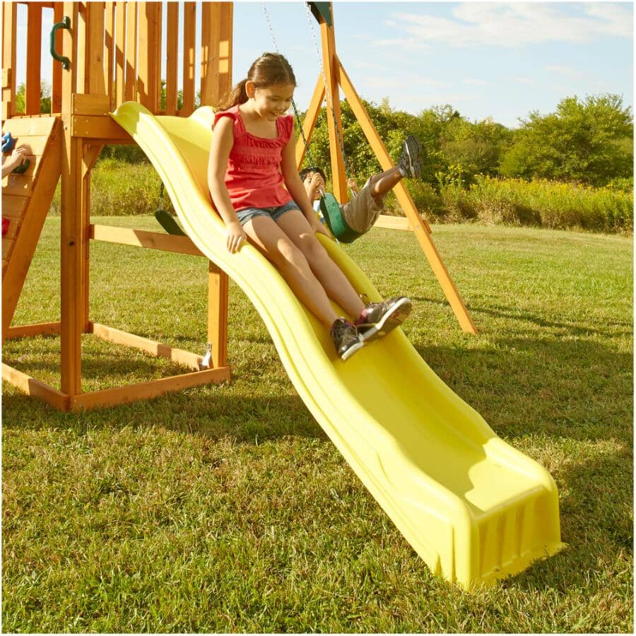 SWING-N-SLIDE 8' Yellow Coolwave Slide | Home Hardware