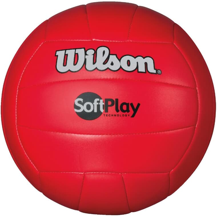Ballon de volleyball Soft Play, rouge