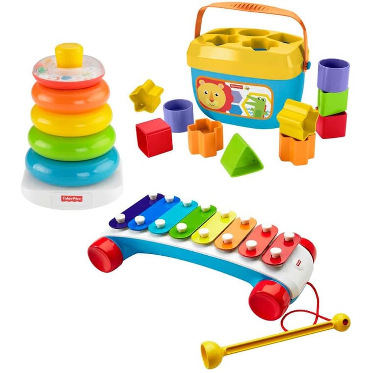 Classic Infant Trio Toy Set