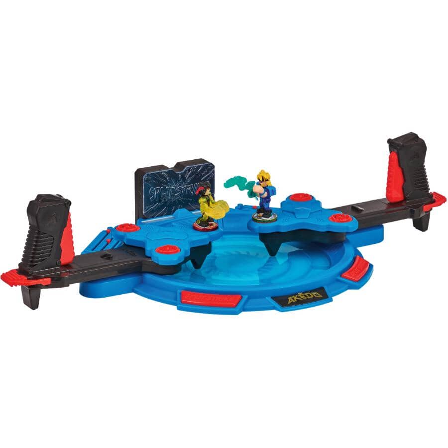 MOOSE Akedo Series 3 Triple Strike Tag Team Arena with 2 Figures