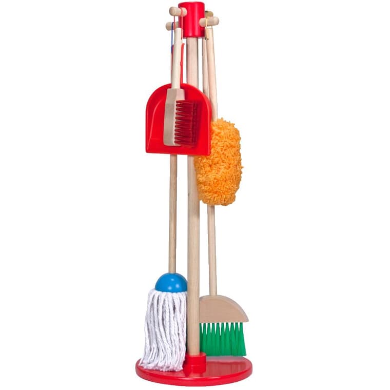 Dust Sweep Mop Toy Housekeeping Set - 6 Piece