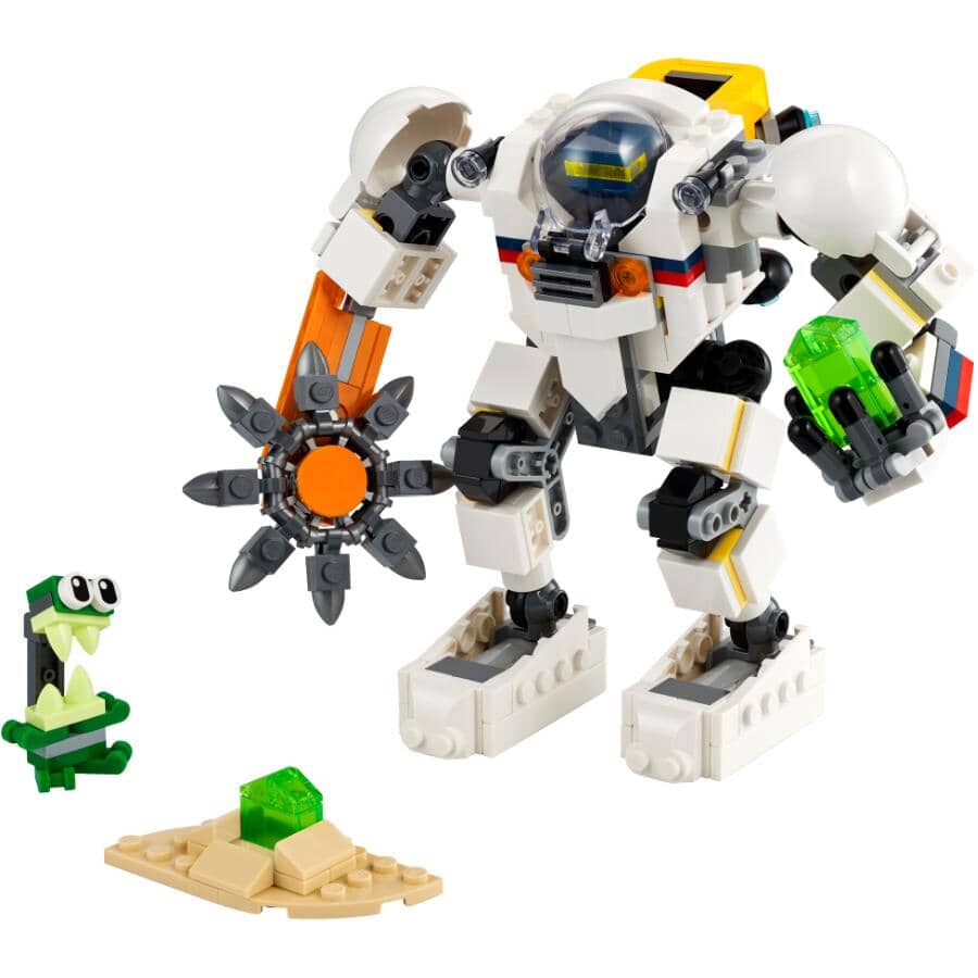 LEGO:Creator 3-in-1 Space Mining Mech Building Set