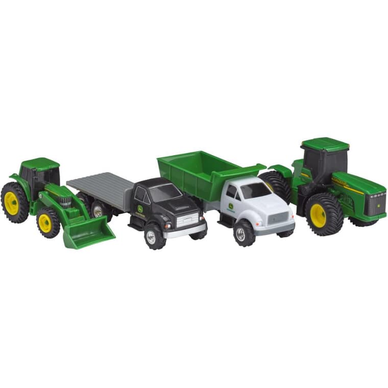 4 Piece Vehicle Playset, Assorted Styles