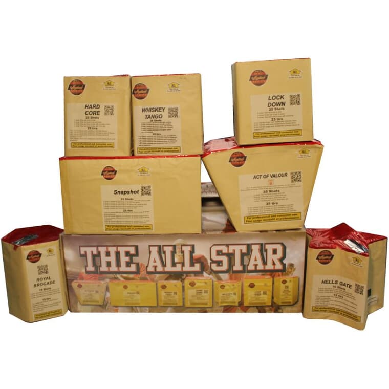 The All Star Fireworks - 7 Piece