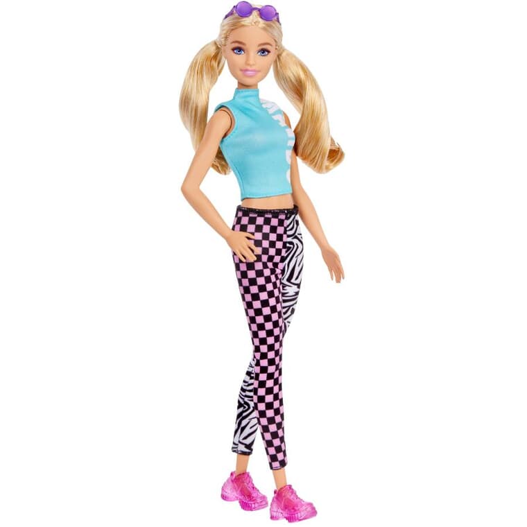 Poupée Barbie Fashionista, avec haut Malibu