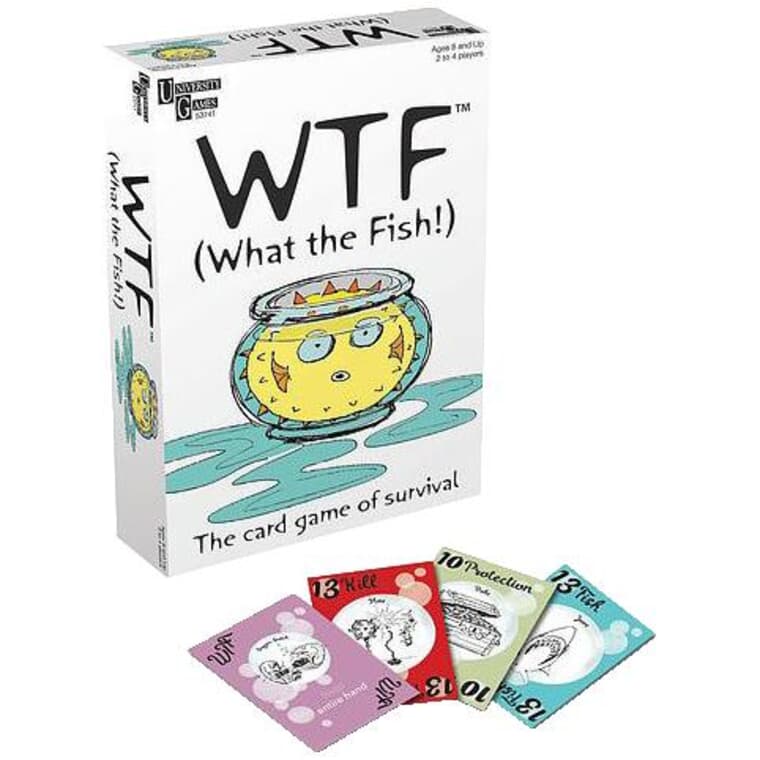 Jeu de cartes WTF (What the Fish)