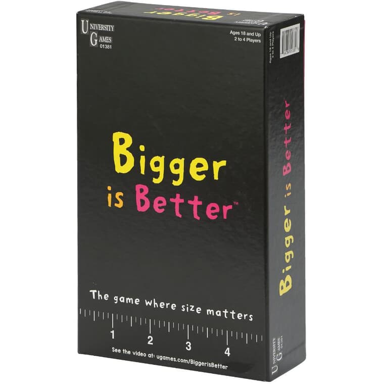 Bigger is Better Adult Game