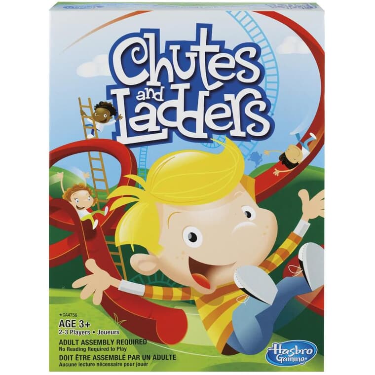 Chutes and Ladders Board Game - Bilingual