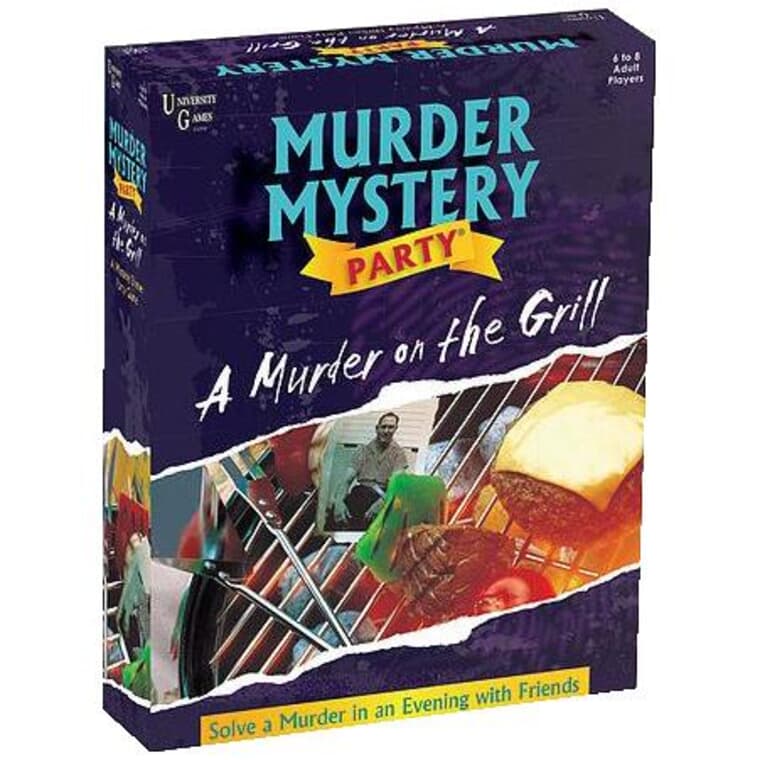 Murder Mystery Party A Murder on the Grill Adult Game