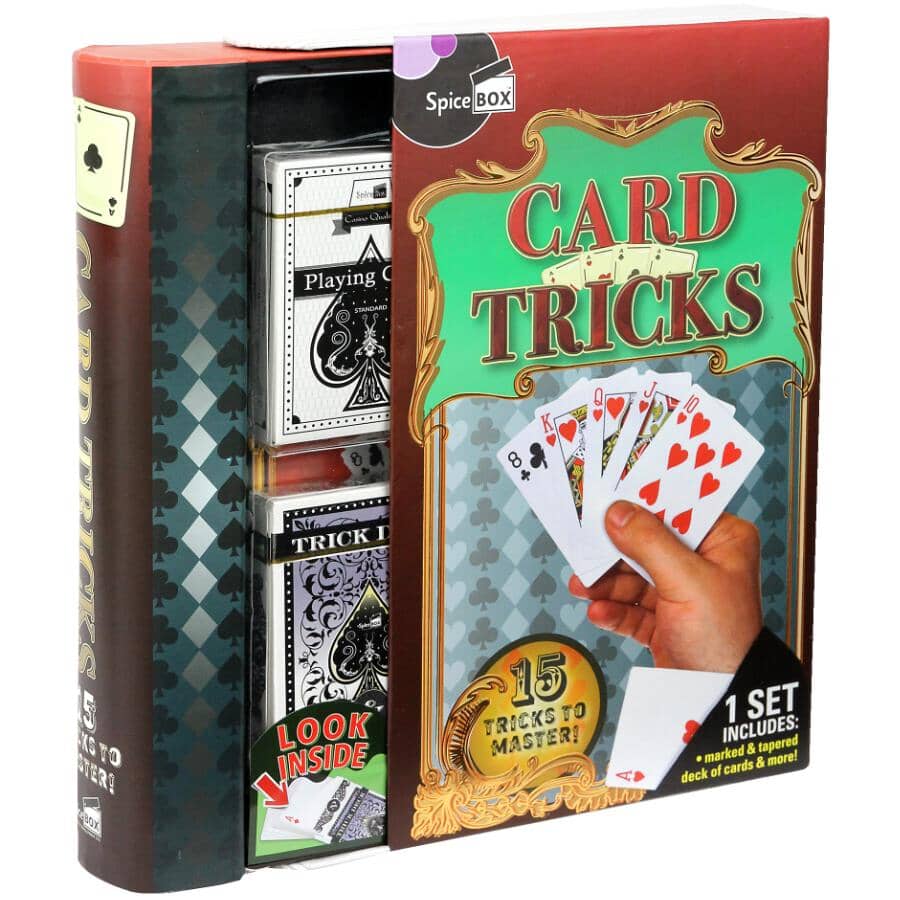 SPICEBOX Card Tricks Magic Kit | Home Hardware