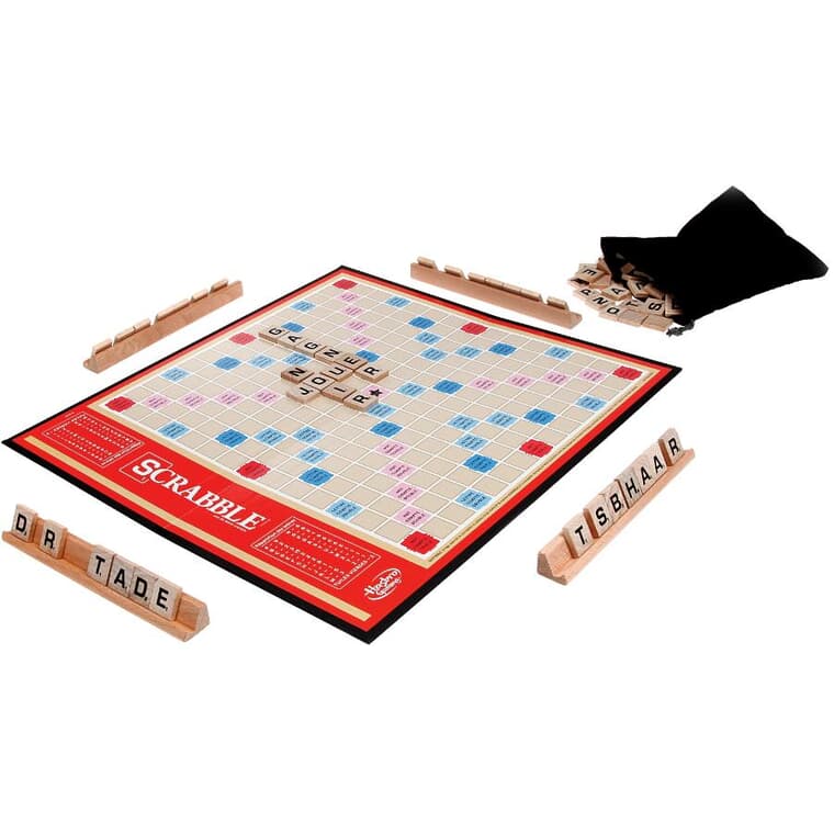 French Scrabble Board Game