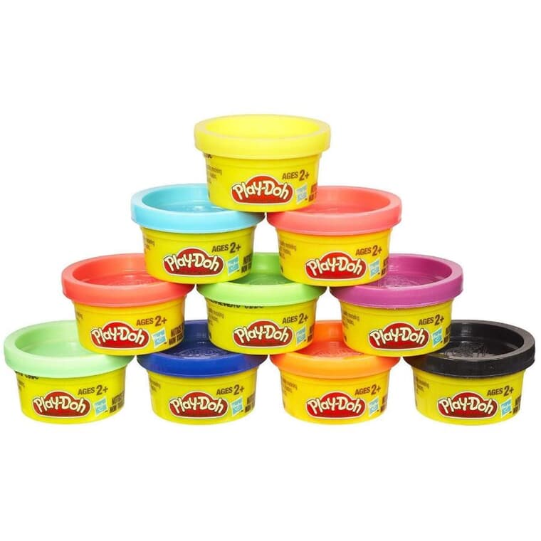 Pots de pâte à modeler Play-Doh pour fête, paquet de 10