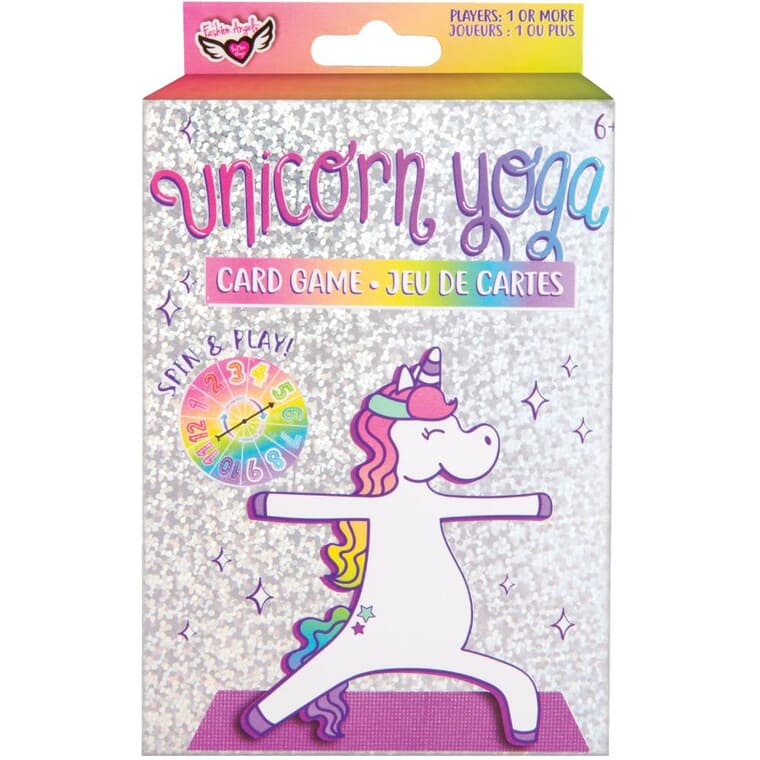 Jeu de cartes Unicorn Yoga