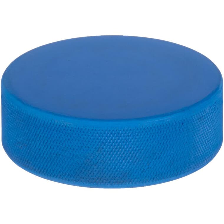 Blue Lightweight Hockey Puck