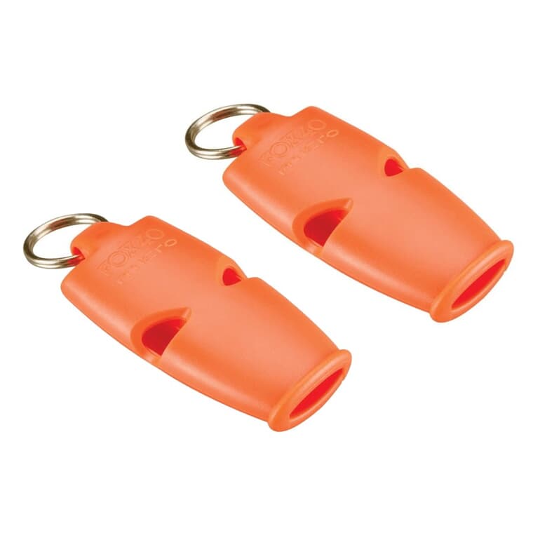2 Pack Micro 40 Safety Whistles