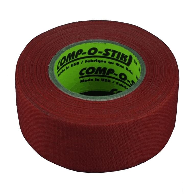 30mm x 12m Red Cloth Hockey Tape