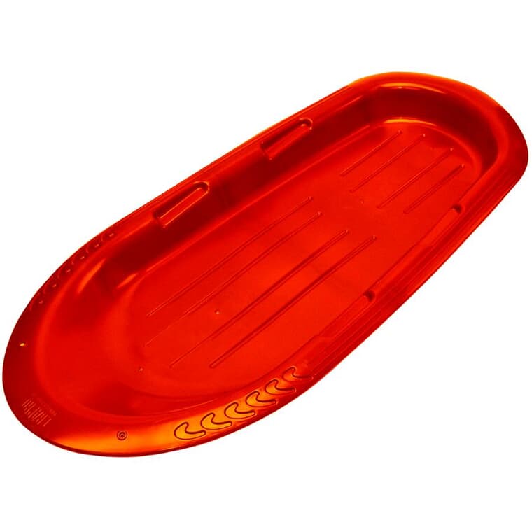 48" Red Manitou-X Plastic Toboggan