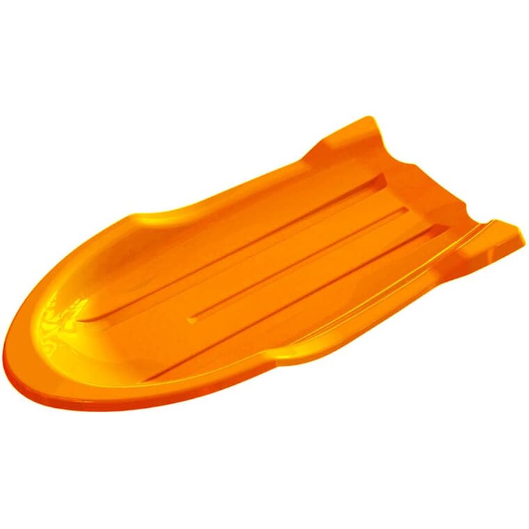 Traineau en plastique orange de 46,5 po Torpedo