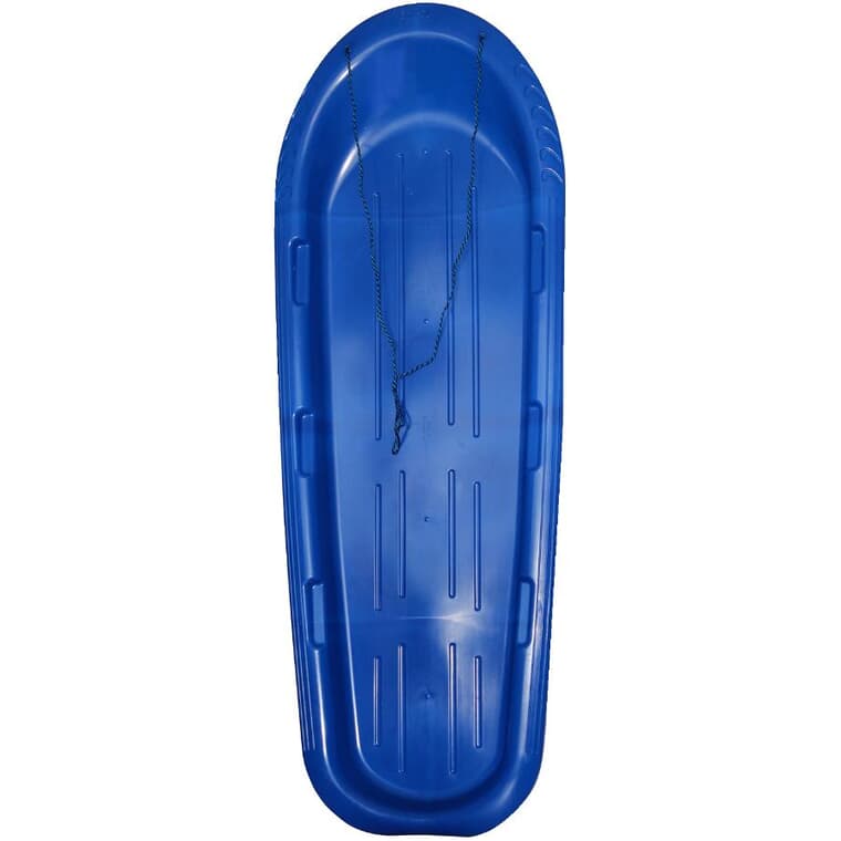 Traineau en plastique bleu Manitou-XL de 66 po