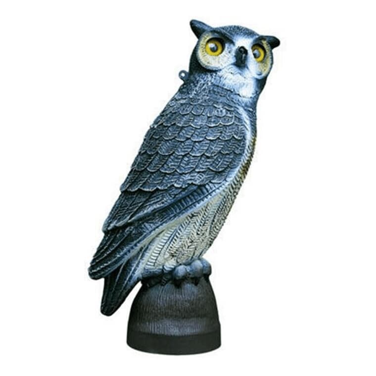 17" Horned Owl Animal Deterrent