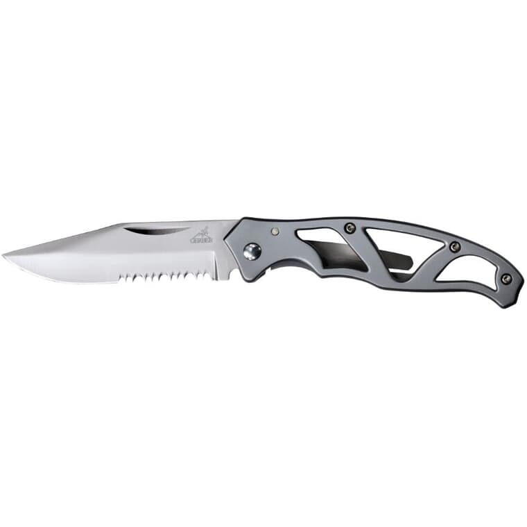 Mini Stainless Steel Paraframe Folding Camp/Sport Knife