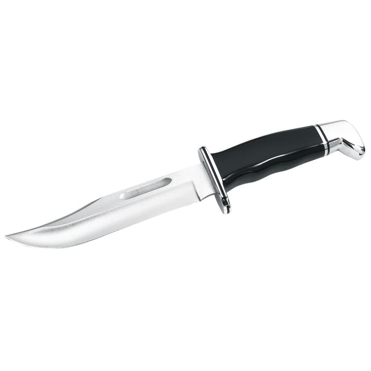 Couteau de chasse de 10-1/2 po avec lame fixe et gaine de couteau