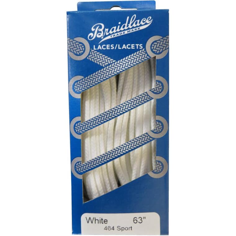 Running Shoe Laces - 63", White