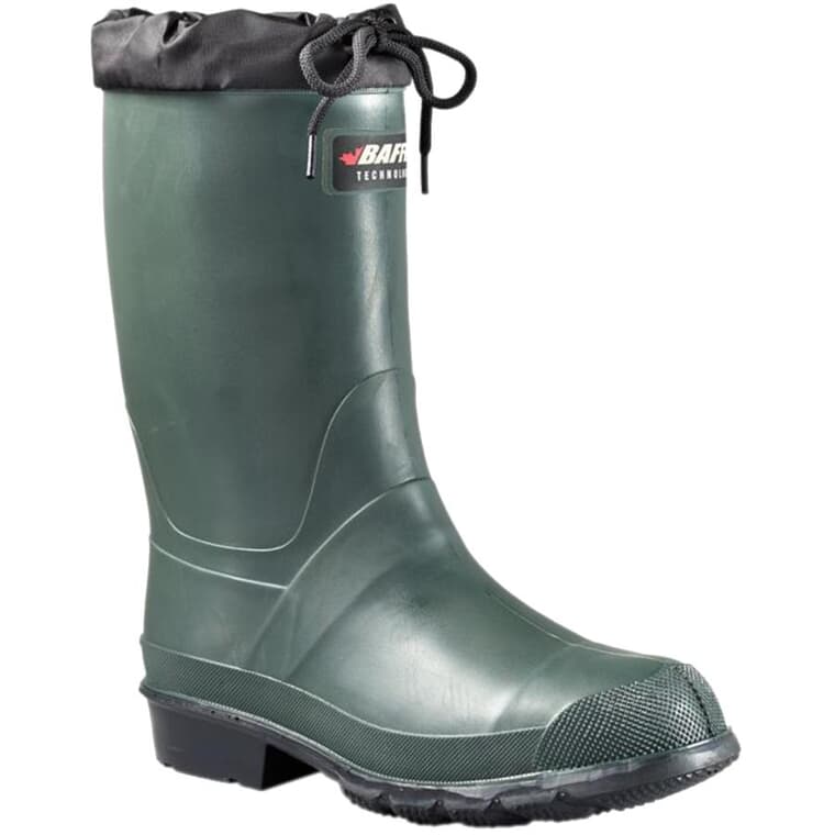 Men's Hunter PLN Insulated Rubber Boots - Size 6, Forest Green