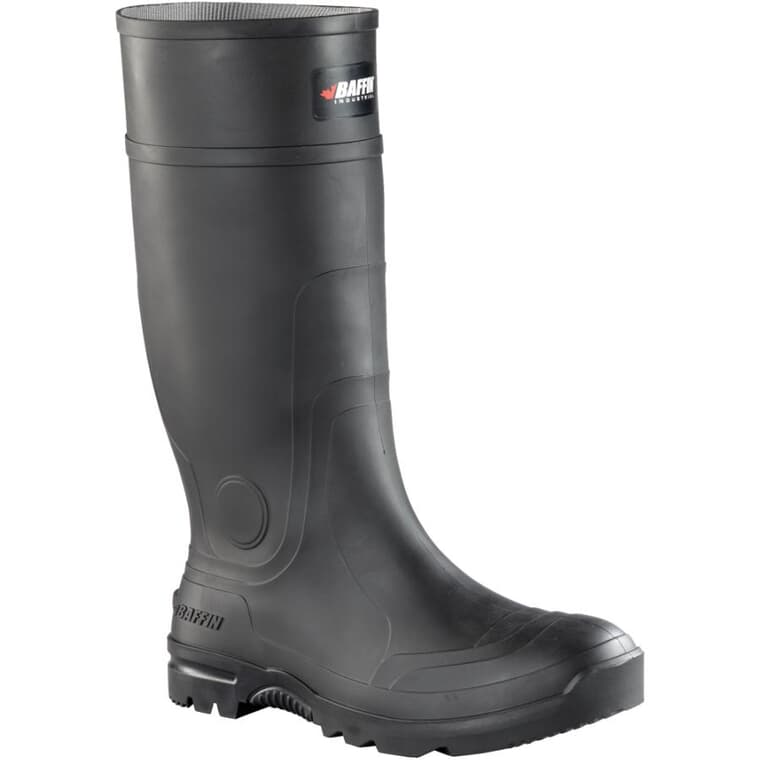 Men's Blackhawk PLN Rubber Boots - Size 4, Black