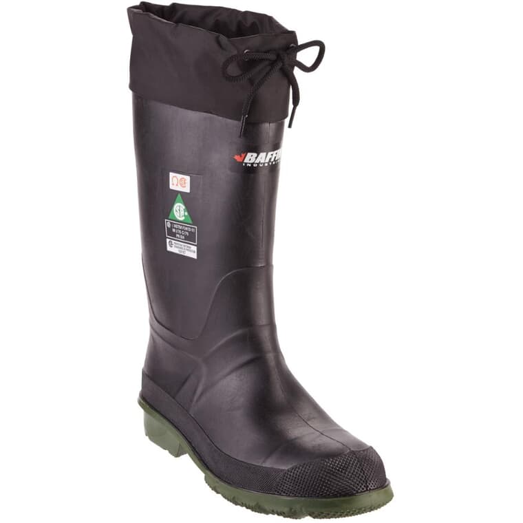 Men's Hunter CSA STP Lined Rubber Boots - Size 9, Forest Green