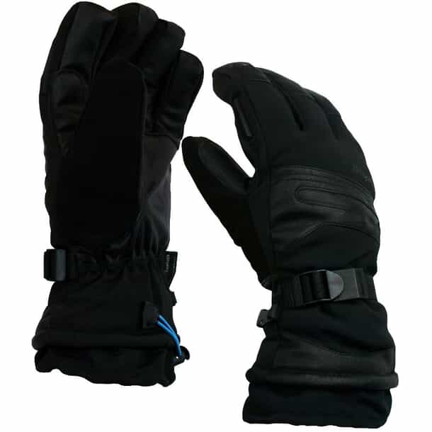Winterproof Mens Large Black Performance Ski Gloves Home Hardware