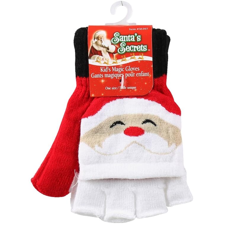 Kids Christmas Magic Mittens / Gloves - Assorted Designs