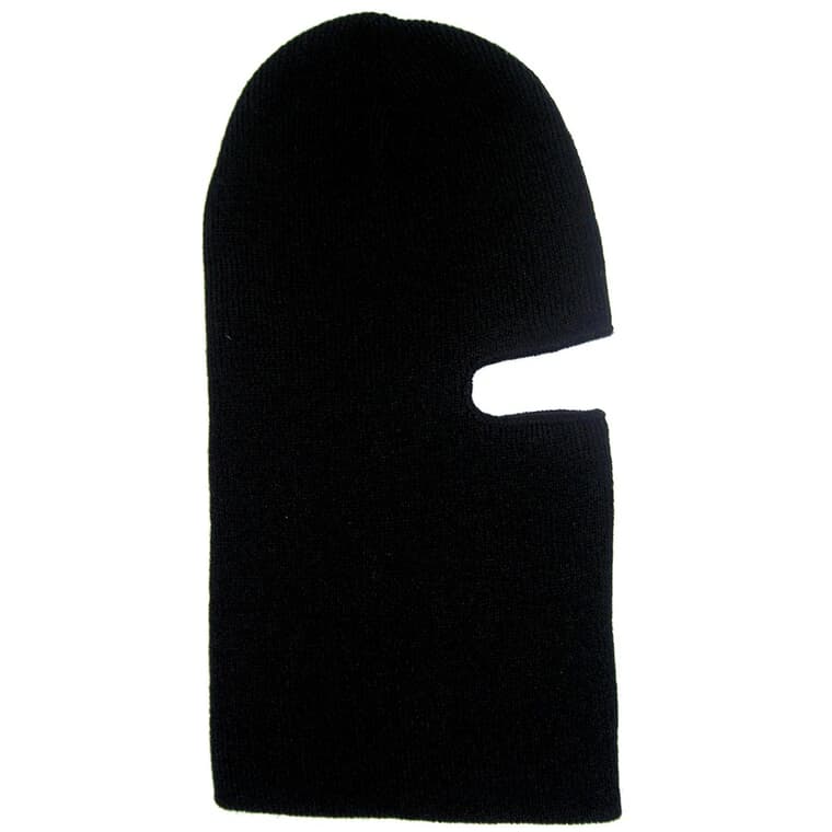Rib Knit Open Face Balaclava - One Size, Assorted Colours