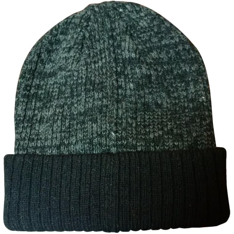 2-Tone Acrylic Toque - One Size, Assorted Colours