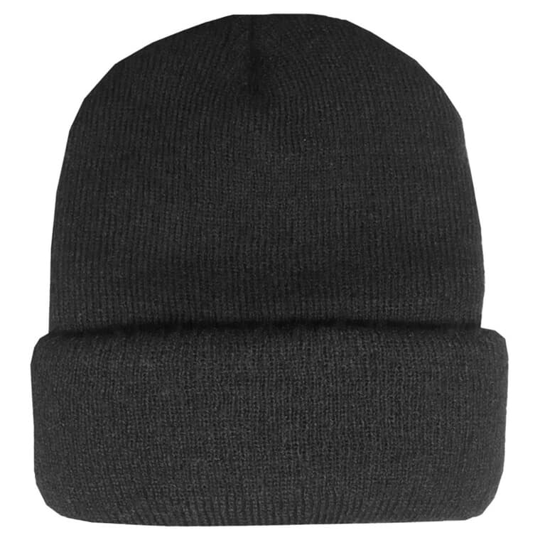Acrylic 4 Layer Knit Toque - One Size, Assorted Colours