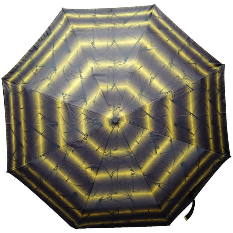 Parapluie compact de 38 po, couleurs variées