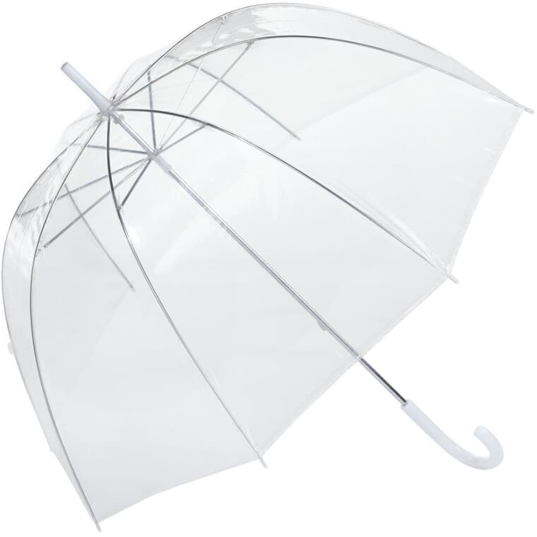 Parapluie dôme transparent de 33 po